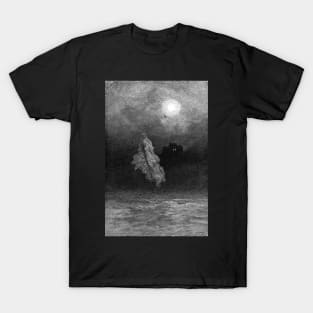 The Raven - Gustave Dore T-Shirt